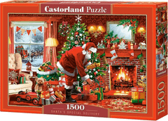 Castorland Puzzle Božičkova posebna pošiljka 1500 kosov