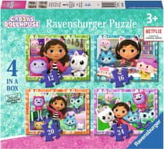 Ravensburger Gaby's Magic House Puzzle 4v1 (12, 16, 20, 24 kosov)