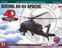 3D sestavljanka Vojaški helikopter Boeing AH-64 Apache
