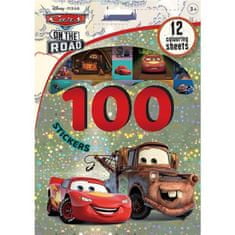 Avtomobili - 100 nalepk z barvnimi listi