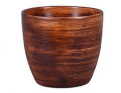 Prevleka za cvetlični lonec BORN WOOD keramika mat d17x16cm