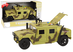 Lean-toys Vojaško vozilo z zvoki