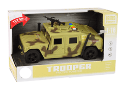 Lean-toys Vojaško vozilo z zvoki