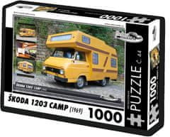 RETRO-AUTA© Puzzle št. 44 Škoda 1203 Camp (1969) 1000 kosov