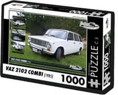 RETRO-AUTA© Puzzle št. 5 VAZ 2102 Combi (1985) 1000 kosov