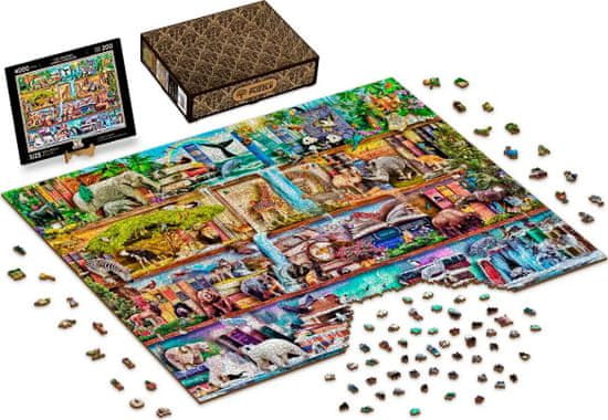 Wooden city Lesena sestavljanka Amazing animal kingdom 2 v 1, 4000 kosov