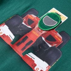 Vidaxl Otroška majica z dolgimi rokavi potisk dirkalnika zelena 92