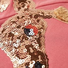 Vidaxl Otroški pulover starinsko roza 104