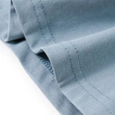 Vidaxl Otroška majica z dolgimi rokavi svetlo modra 104