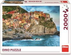 Dino Puzzle Colorful Manarola 2000 kosov