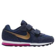 Nike Čevlji mornarsko modra 33.5 EU MD Runner 2