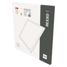 Emos LED panel REXXO backlit 60×60, kvadratni, vgradni, bel, 36W NW UGR