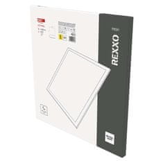 Emos LED panel REXXO backlit 60×60, kvadratni, vgradni, bel, 36W NW