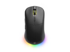 UVI ANT Wireless miška, RGB, 19.000 DPI, USB, črna - odprta embalaža