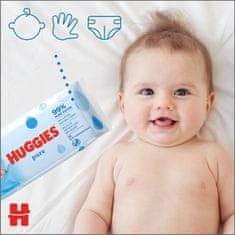 Huggies robčki PACK 2x Pure Triplo 2x, 168 kosov