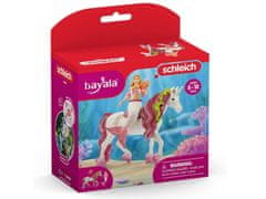 Schleich SLH70593 Schleich Bayala - Morska vila Feya na podvodnem samorogu, otroške figurice 5+ 