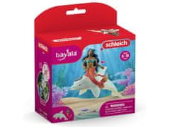 Schleich SLH70719 Schleich Bayala - Isabelle na delfinu, otroške figurice 5+ 