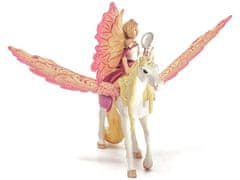 Schleich SLH70568 Schleich Bayala - Feya s pegazom-enožerogom, figurice za otroke od 5. leta dalje 