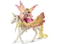 Schleich SLH70568 Schleich Bayala - Feya s pegazom-enožerogom, figurice za otroke od 5. leta dalje 