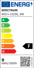 Spectrum LED žarnica GU10 9W 3000K