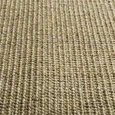 Vidaxl Preproga naravni sisal 66x250 cm zelena