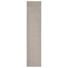 Vidaxl Preproga naravni sisal 66x300 cm peščena