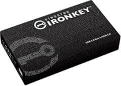 Kingston Ironkey D500SM USB ključek, 16 GB, USB 3.2, FIPS 140-3 Level 3, TAA/CMMC, AES-256 bit