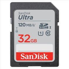 SanDisk Pomnilniška kartica Ultra 32 GB SDHC 120 MB/s