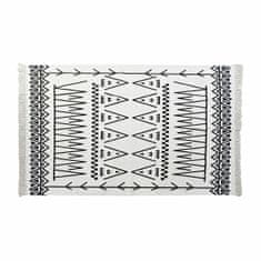 NEW Preproga DKD Home Decor Črna Bela Ikat (120 x 180 x 0,7 cm)