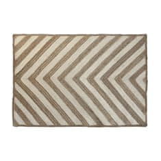 NEW Preproga DKD Home Decor Scandi Bela Svetlo rjava Juta (160 x 230 x 1 cm)