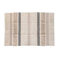 NEW Preproga DKD Home Decor 180 x 120 x 1 cm Črna Bež Bombaž Boho