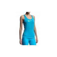 Nike Majice obutev za trening modra M Pro Tank