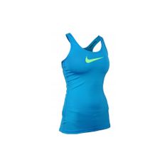 Nike Majice obutev za trening modra M Pro Tank