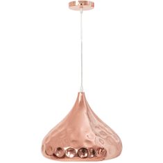 Toolight Zrcalna stropna svetilka APP270-1CP Pink Gold