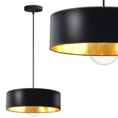 Toolight Stropna svetilka APP1333-1CP BLACK GOLD