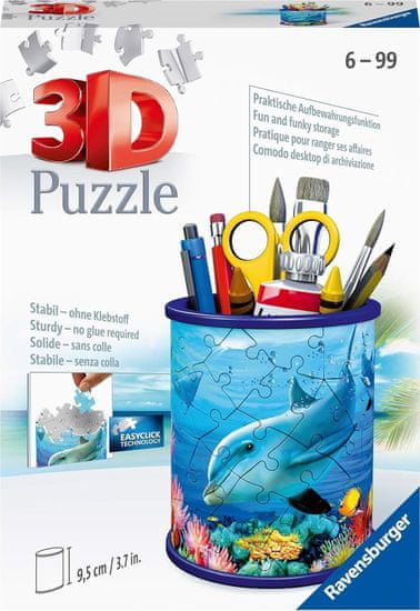 Ravensburger 3D stojalo za sestavljanke: Podvodni svet 54 kosov