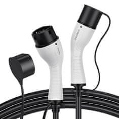 NEW Kabel za polnjenje električnih vozil tipa 2 Choetech ACG11 3,5 kW (bel)