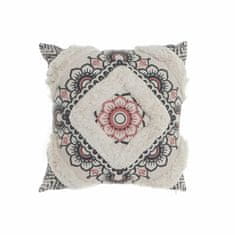 DKD Home Decor Blazina DKD Home Decor 8424001833795 Bela Črna Kvadraten Kolonialno 45 x 10 x 45 cm