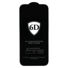 MG Full Glue 6D zaščitno steklo za Samsung Galaxy A12 10ks, črna