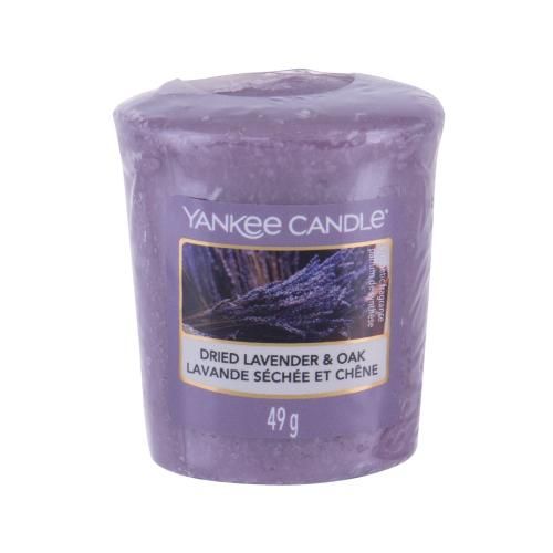 Yankee Candle Dried Lavender & Oak dišeča svečka