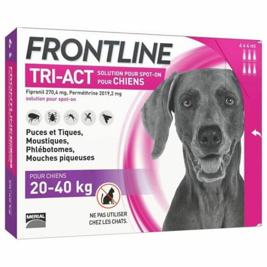 Frontline Pipeta za pse Frontline Tri-Act 20-40 Kg