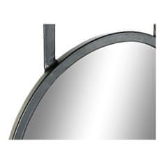 NEW Stensko ogledalo DKD Home Decor Črna Kovina Jelka Ogledalo (80 x 15 x 20 cm)