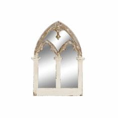 DKD Home Decor Stensko ogledalo DKD Home Decor Mirror Fir White (53 x 5,5 x 75,5 cm)