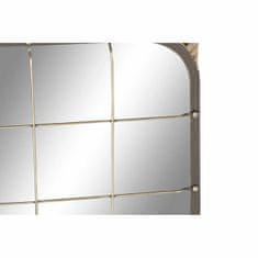 NEW Stensko ogledalo DKD Home Decor Črna Kovina Zlat (45.5 x 7.5 x 55 cm)