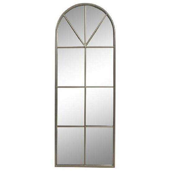 NEW Stensko ogledalo DKD Home Decor Zlat Kovina Ogledalo Okno 40,5 x 3 x 109,5 cm
