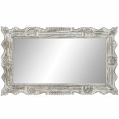 NEW Stensko ogledalo DKD Home Decor 148 x 3 x 86 cm Kristal Zlat Les Mangov les