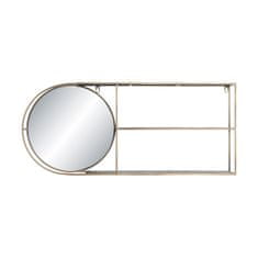 NEW Stensko ogledalo DKD Home Decor Ogledalo Zlat Kovina Sodobna (80 x 13 x 35 cm)