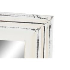 NEW Stensko ogledalo DKD Home Decor Bela Les Kristal Les MDF Slečeno Scandi 160 x 2,5 x 45 cm