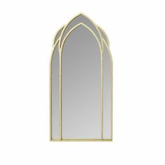 NEW Stensko ogledalo DKD Home Decor Zlat Kovina Arabec (60 x 2,5 x 119,4 cm)