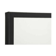 BigBuy Stensko ogledalo 50 x 70 cm Črno MDF les (2 enoti)